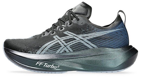 Кроссовки ASICS Megablast Black/White - Фото 7 большая