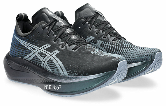 Кроссовки ASICS Megablast Black/White - Фото 5 большая