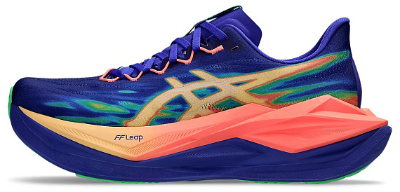 Кроссовки ASICS Superblast 3 Cobalt Burst/Light Orange - Фото 7 большая