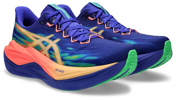 Кроссовки ASICS Superblast 3 Cobalt Burst/Light Orange - Фото 5 большая