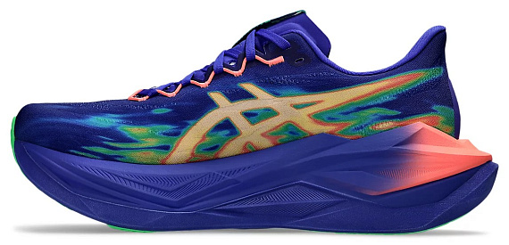 Кроссовки ASICS Superblast 3 Cobalt Burst/Light Orange - Фото 8 большая