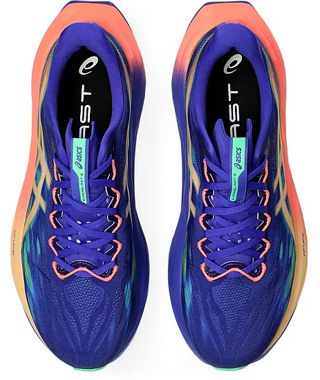 Кроссовки ASICS Superblast 3 Cobalt Burst/Light Orange - Фото 6 большая