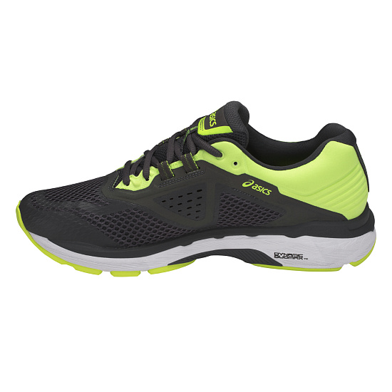 Кроссовки мужские ASICS GT-2000 6 Lite-Show Dark Grey/Dark Grey/Safety Yellow - Фото 2 большая