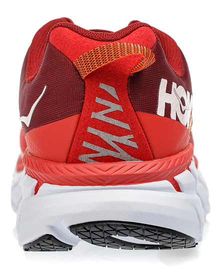 Кроссовки мужские Hoka Clifton 6 Poppy Red/Rio Red - Фото 3 большая