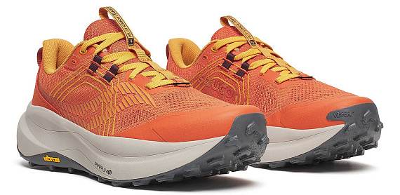 Кроссовки мужские Saucony Xodus Ultra 4 Amber/Autumn - Фото 2 большая