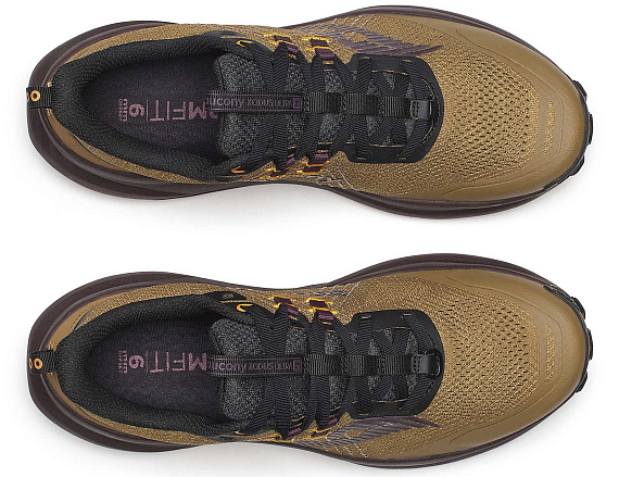 Кроссовки мужские Saucony Xodus Ultra 4 Kodiak/Wine - Фото 5 большая