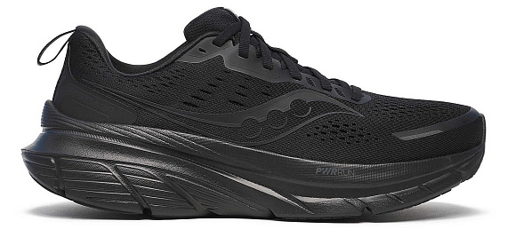 Кроссовки мужские Saucony Guide 18 Triple Black - Фото 1 большая