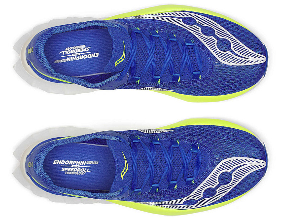 Кроссовки мужские Saucony Endorphin Pro 4 Lapis/Citron - Фото 5 большая