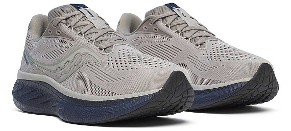 Кроссовки мужские Saucony Ride 18 Dove/Navy - Фото 2 большая