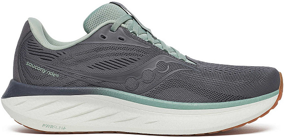 Кроссовки мужские Saucony Ride 18 Carbon/Iceberg - Фото 1 большая