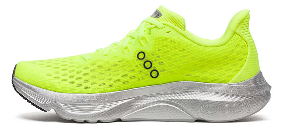 Кроссовки мужские Saucony Kinvara 16 Citron/Black - Фото 3 большая