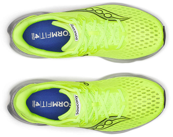 Кроссовки мужские Saucony Kinvara 16 Citron/Black - Фото 5 большая