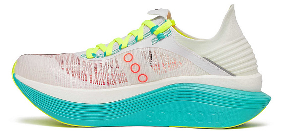 Кроссовки Saucony Endorphin Elite 2 White/Mutant - Фото 3 большая