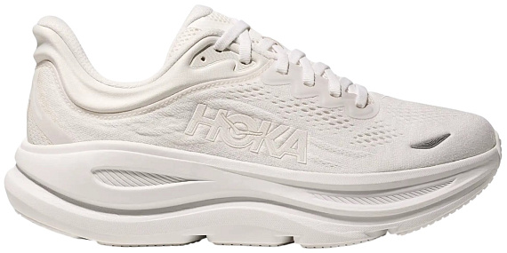 Кроссовки мужские Hoka Bondi 9 White/White - Фото 1 большая