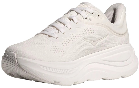 Кроссовки мужские Hoka Bondi 9 White/White - Фото 3 большая