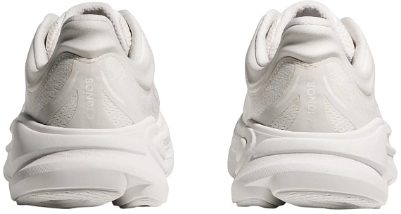 Кроссовки мужские Hoka Bondi 9 White/White - Фото 5 большая