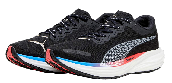 Кроссовки мужские Puma Deviate Nitro 2 Ultra Blue/Fire Orchid/Puma Black - Фото 6 большая