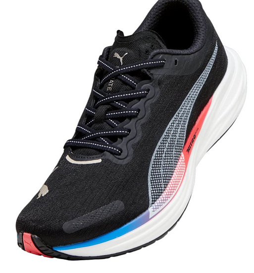 Кроссовки мужские Puma Deviate Nitro 2 Ultra Blue/Fire Orchid/Puma Black - Фото 7 большая