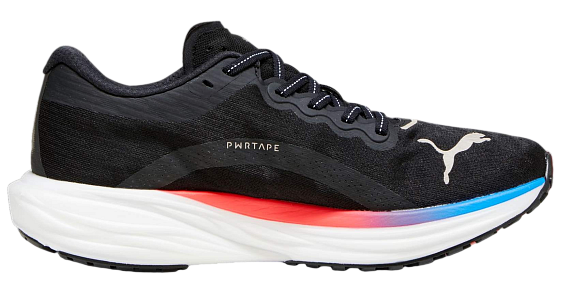 Кроссовки мужские Puma Deviate Nitro 2 Ultra Blue/Fire Orchid/Puma Black - Фото 3 большая