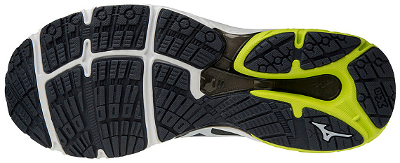 Кроссовки мужские Mizuno Wave Stream 2 Т.Сер/Св.Гол/Т.Сер - Фото 2 большая