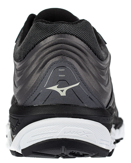 Кроссовки мужские Mizuno Wave Paradox 5 Т.Сер/Св.Сер/Желт - Фото 4 большая