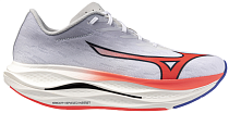 Кроссовки мужские Mizuno Wave Rebellion Flash 3 White/Fiery Coral 2/Iris Bloom