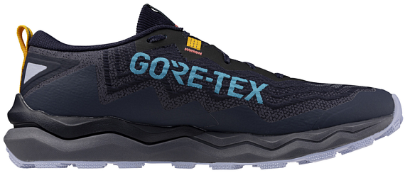 Кроссовки мужские Mizuno Wave Daichi 9 Gtx Baritone Blue/Capri Breeze/Ice - Фото 4 большая