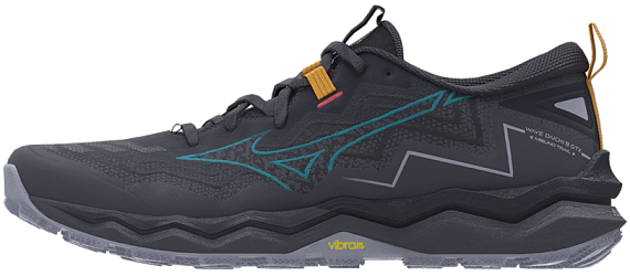 Кроссовки мужские Mizuno Wave Daichi 9 Gtx Baritone Blue/Capri Breeze/Ice - Фото 6 большая