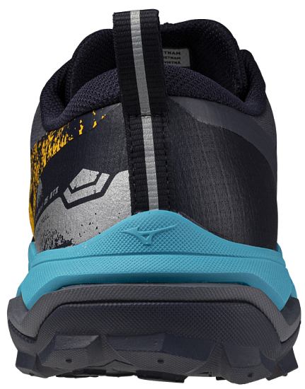 Кроссовки мужские Mizuno Wave Ibuki 5 Gtx Odyssey Gray/Citrus/Baritone B - Фото 6 большая