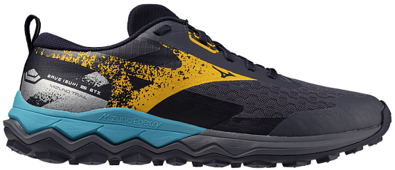 Кроссовки мужские Mizuno Wave Ibuki 5 Gtx Odyssey Gray/Citrus/Baritone B - Фото 1 большая