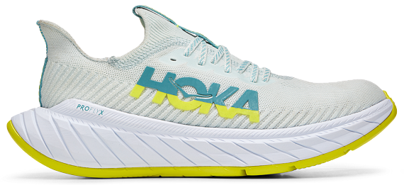 Кроссовки мужские Hoka Carbon X 3 Billowing Sail/Evening Primrose - Фото 2 большая