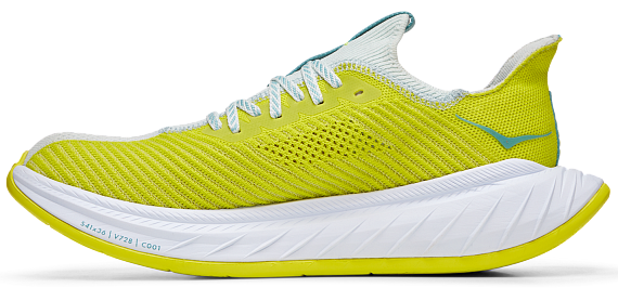 Кроссовки мужские Hoka Carbon X 3 Billowing Sail/Evening Primrose - Фото 4 большая