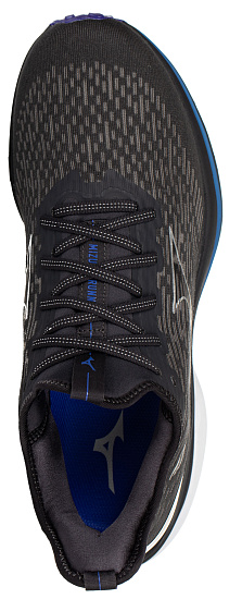Кроссовки мужские Mizuno Wave Rider Neo 2 т.сер/фиолет - Фото 2 большая