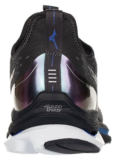 Кроссовки мужские Mizuno Wave Rider Neo 2 т.сер/фиолет - Фото 3 большая