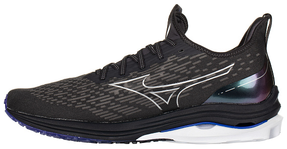 Кроссовки мужские Mizuno Wave Rider Neo 2 т.сер/фиолет - Фото 5 большая