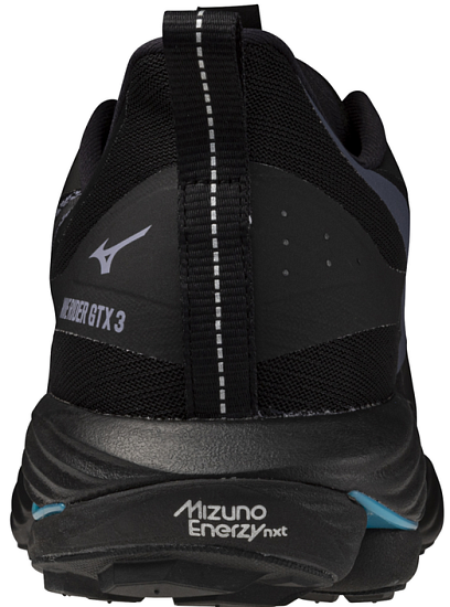 Кроссовки мужские Mizuno Wave Rider Gtx 3 Black Sand/Odyssey Gray/CapriB - Фото 2 большая