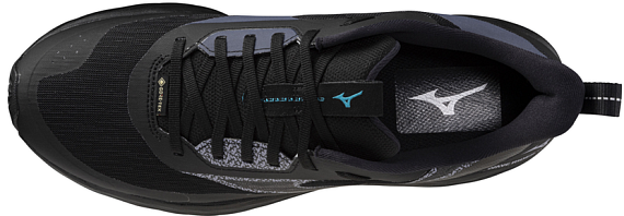 Кроссовки мужские Mizuno Wave Rider Gtx 3 Black Sand/Odyssey Gray/CapriB - Фото 3 большая