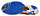 Кроссовки мужские Anta C10 Pro 2 Blue/L.Fog Grey/Orange - Фото 2 малая