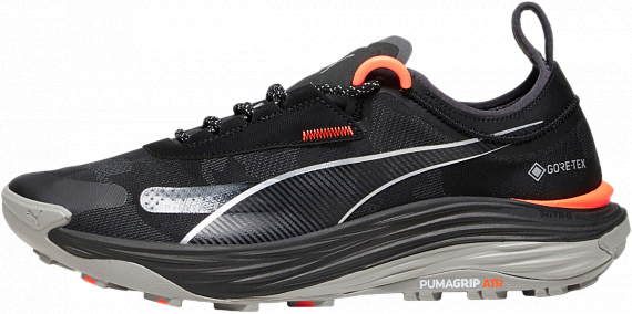 Кроссовки мужские Puma Voyage Nitro 3 Gtx Black/Neon Sun - Фото 1 большая