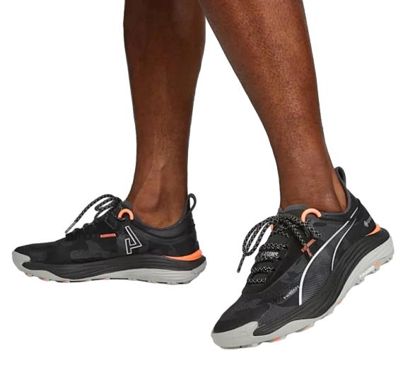 Кроссовки мужские Puma Voyage Nitro 3 Gtx Black/Neon Sun - Фото 6 большая