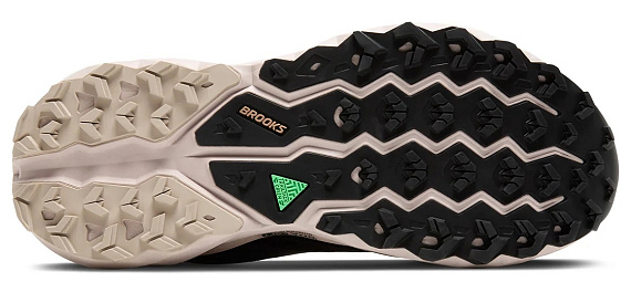 Кроссовки мужские Brooks Cascadia 19 Gtx Black/Ebony/Chateau Gray - Фото 4 большая