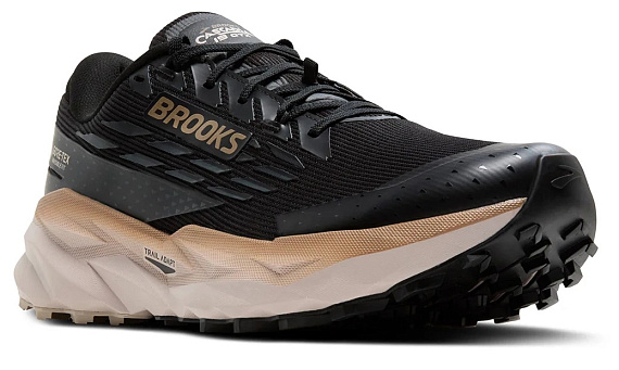 Кроссовки мужские Brooks Cascadia 19 Gtx Black/Ebony/Chateau Gray - Фото 6 большая