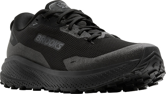 Кроссовки мужские Brooks Divide 6 Gtx Black/Black/Ebony - Фото 6 большая