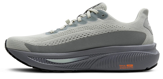 Кроссовки мужские Brooks Ghost 17 Gtx Smoke/Primer Grey/Orange - Фото 2 большая