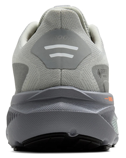 Кроссовки мужские Brooks Ghost 17 Gtx Smoke/Primer Grey/Orange - Фото 3 большая