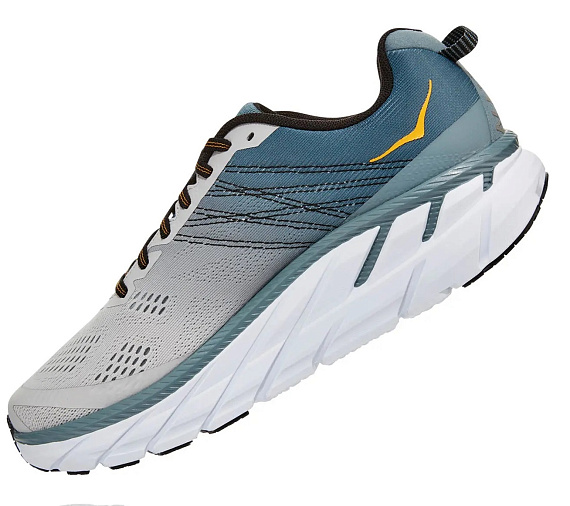 Кроссовки мужские Hoka Clifton 6 Lead/Lunar Rock - Фото 5 большая