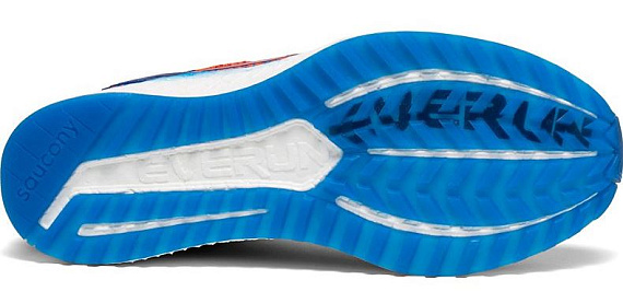 Кроссовки мужские Saucony Freedom Iso 2 Orange/Blue - Фото 2 большая