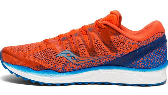 Кроссовки мужские Saucony Freedom Iso 2 Orange/Blue - Фото 4 большая