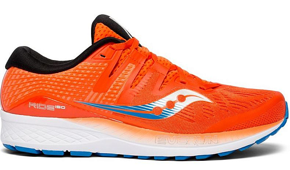 Кроссовки мужские Saucony Ride Iso Orange/Blue - Фото 1 большая