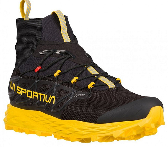 Кроссовки мужские La Sportiva Blizzard GTX Black/Yellow - Фото 5 большая